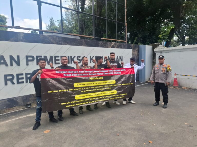 Aksi Massa GRAK NTT di depan Gedung BPK Jakarta (16 Maret 2026)